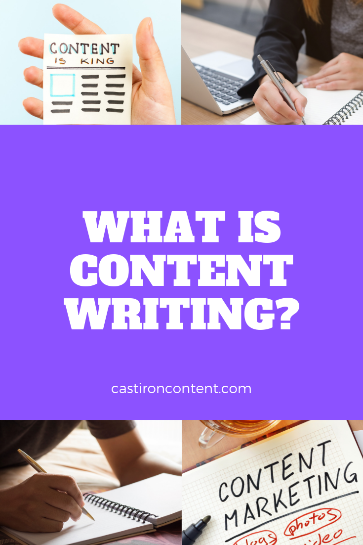 what is content writing example